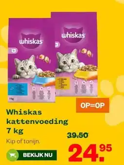 Welkoop Whiskas kattenvoeding aanbieding