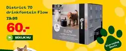 Welkoop District 70 drinkfontein Flow aanbieding