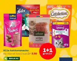 Welkoop Alle kattensnacks aanbieding