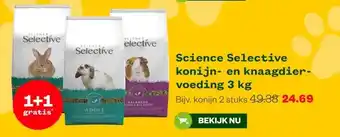 Welkoop Science Selective konijn- en knaagdier- voeding aanbieding