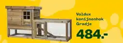Welkoop Voldux konijnenhok Gradje aanbieding