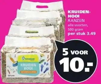 Ranzijn Kruiden Hooi ranzijn aanbieding