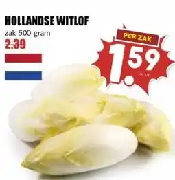 MCD Supermarkt HOLLANDSE WITLOF aanbieding