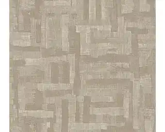Hornbach A.S. CRÉATION Vliesbehang 78204-2 Metropolitan Stories abstract geometrisch grijs bruin aanbieding