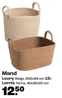 Kwantum Mand Lorris aanbieding