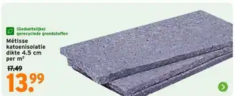 GAMMA Métisse katoenisolatie aanbieding