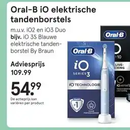 Etos Oral-B iO elektrische tandenborstels aanbieding