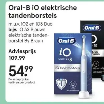 Etos Oral-B iO elektrische tandenborstels aanbieding