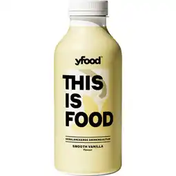 Jumbo YFood Gebalanceerde Drinkmaaltijd Smooth Vanilla 500 ml aanbieding