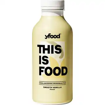 Jumbo YFood Gebalanceerde Drinkmaaltijd Smooth Vanilla 500 ml aanbieding