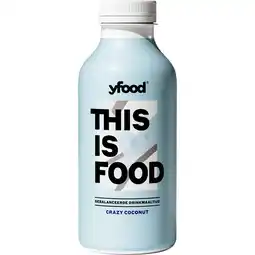 Jumbo YFood Gebalanceerde Drinkmaaltijd Crazy Coconut 500 ml aanbieding