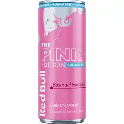 Jumbo Red Bull Energy Drink Sugar Free Pink Edition 250ML aanbieding