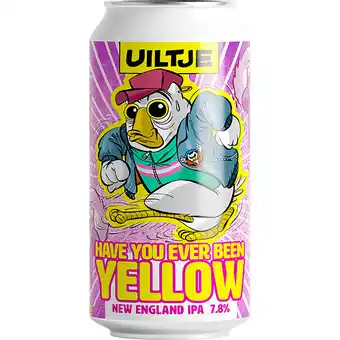 Jumbo Uiltje Have You Ever Been Yellow Neipa 440ML aanbieding