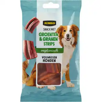 Jumbo Jumbo Snack met Groenten & Granen Strips 150 g aanbieding