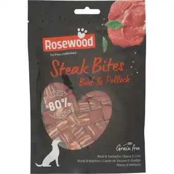 Jumbo Rosewood Steak Bites Beef 100g aanbieding