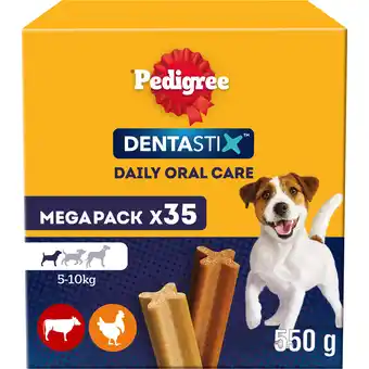 Jumbo Pedigree Dentastix Mini Kauwstaaf - Gebitsverzorgende Hondensnack - 35 Stuks aanbieding