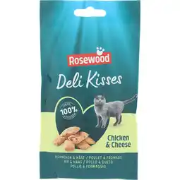 Jumbo Rosewood Deli Kisses Kip&Kattenkruid 60g aanbieding