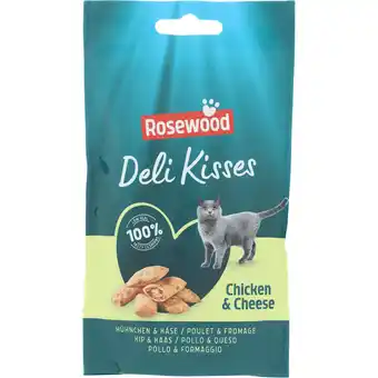 Jumbo Rosewood Deli Kisses Kip&Kattenkruid 60g aanbieding