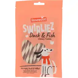 Jumbo Rosewood Swirliez Chewy Twists Eend 70g aanbieding