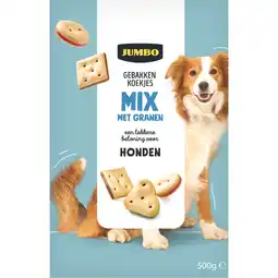 Jumbo Jumbo Hondenkoekjes Mix 500g aanbieding