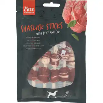 Jumbo Rosewood Shaslick Sticks Beef 100g aanbieding