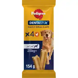 Jumbo Pedigree Dentastix Maxi Kauwstaaf - Gebitsverzorgende Hondensnack - 4 Stuks aanbieding