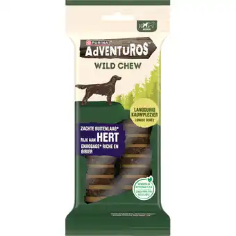 Jumbo AdVENTuROS Wild Chew Medium Hondensnacks met Hert aanbieding