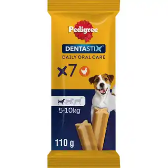 Jumbo Pedigree Dentastix Mini Kauwstaaf - Gebitsverzorgende Hondensnack - 7 Stuks aanbieding