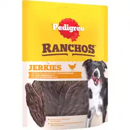 Jumbo Pedigree Ranchos Jerkies Kip 70g aanbieding