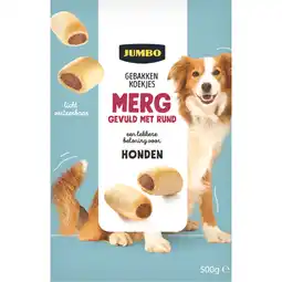 Jumbo Jumbo Hondenkoekjes met Merg 500g aanbieding