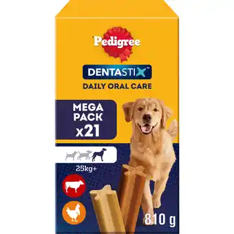 Jumbo Pedigree Dentastix Maxi Kauwstaaf - Gebitsverzorgende Hondensnack - 21 Stuks aanbieding