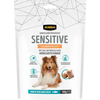 Jumbo Jumbo Aanvullend Diervoeder Sensitive 150 g aanbieding