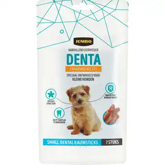 Jumbo Jumbo Denta Small Dental Kauwsticks 7 Stuks aanbieding