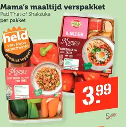 Coop Mama's maaltijd verspakket aanbieding