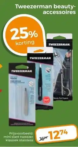 Trekpleister Tweezerman beauty- accessoires aanbieding