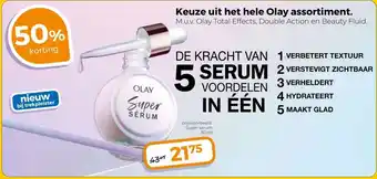 Trekpleister Keuze uit het hele Olay assortiment. aanbieding