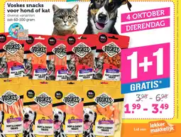 Coop Voskes snacks voor hond of kat aanbieding