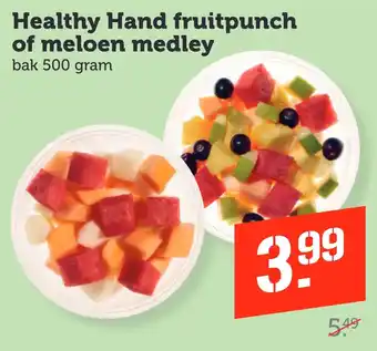 Coop Healthy Hand fruitpunch of meloen medlev aanbieding