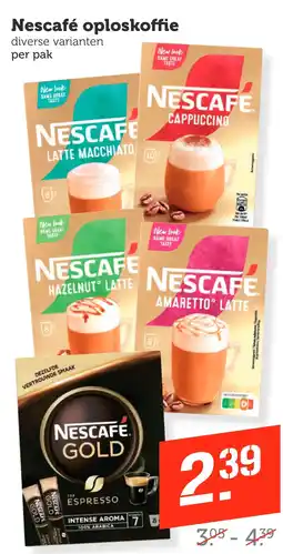 Coop Nescafé oploskoffie aanbieding