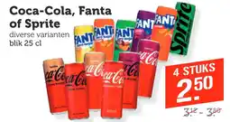 Coop Coca-Cola, Fanta of Sprite aanbieding