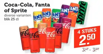 Coop Coca-Cola, Fanta of Sprite aanbieding