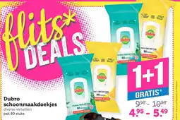 Coop Dubro schoonmaakdoekjes aanbieding