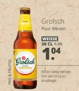 Mitra Grolsch Puur Weizen aanbieding