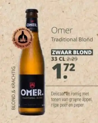 Mitra Omer Traditional Blond aanbieding