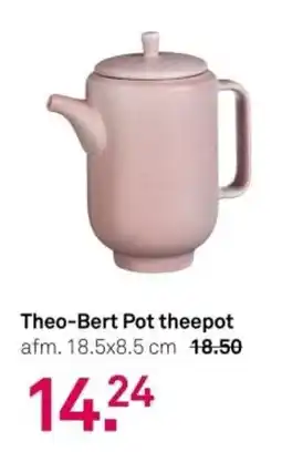 Karwei Theo Bert Pot theepot aanbieding