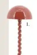 IN.HOUSE Tafellamp Luox rood aanbieding