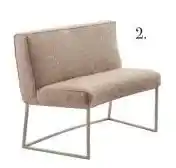 IN.HOUSE Eetbank Rona bruin aanbieding