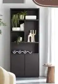 IN.HOUSE Boekenkast Nerano zwart aanbieding