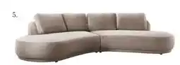 IN.HOUSE Elementenbank Camira taupe aanbieding