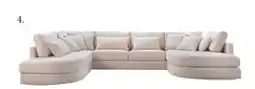 IN.HOUSE Elementenbank rechts Parosa beige aanbieding